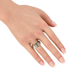 18K Yellow Gold 3.20ct Diamond Ring