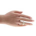 18K Yellow Gold 2.88ct Diamond Ring