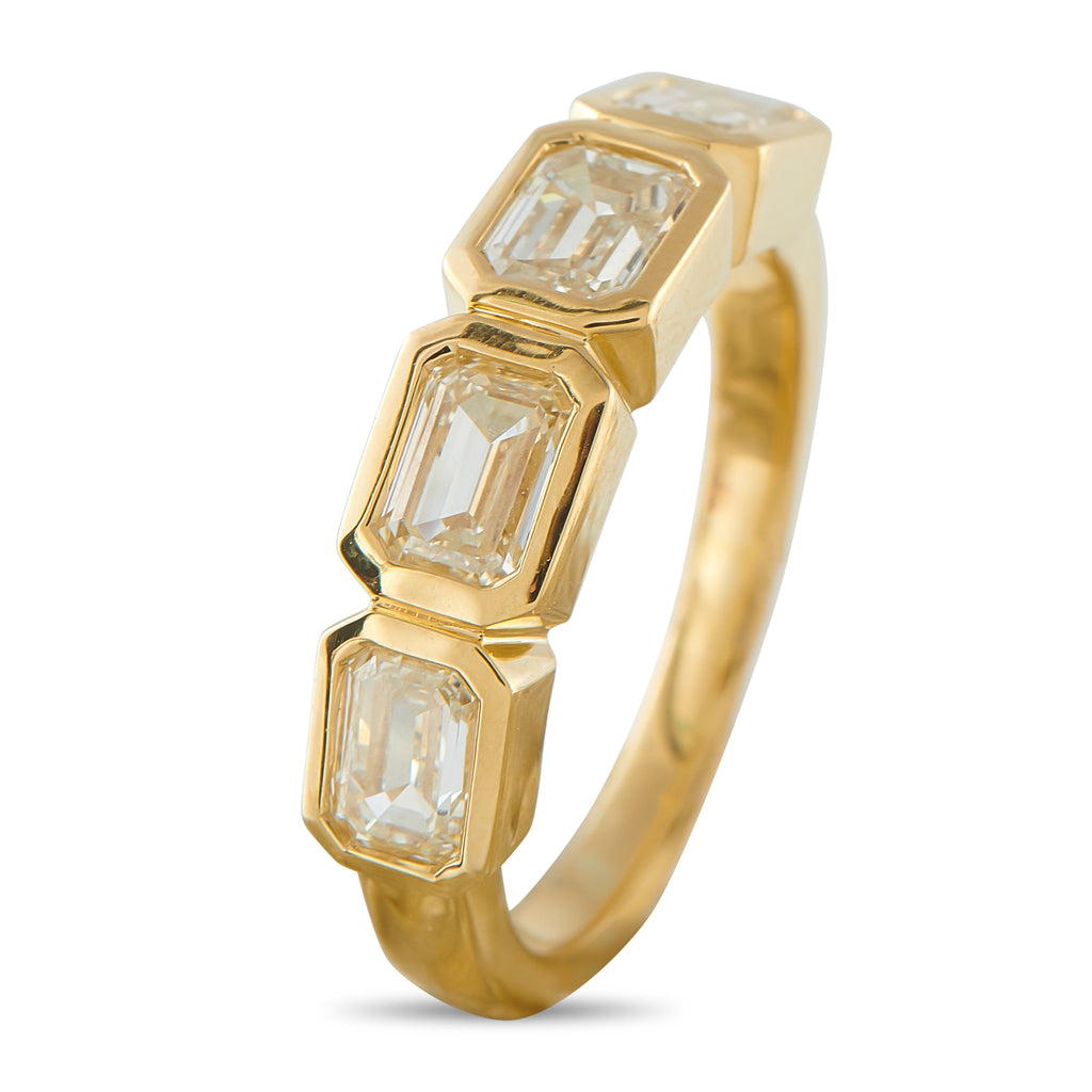 18K Yellow Gold 2.15ct Diamond Ring