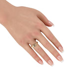 18K Yellow Gold 1.23ct Diamond Ring