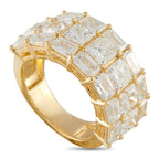 18K Yellow Gold 7.50ct Diamond Ring