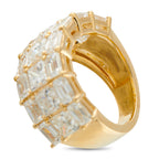 18K Yellow Gold 7.50ct Diamond Ring