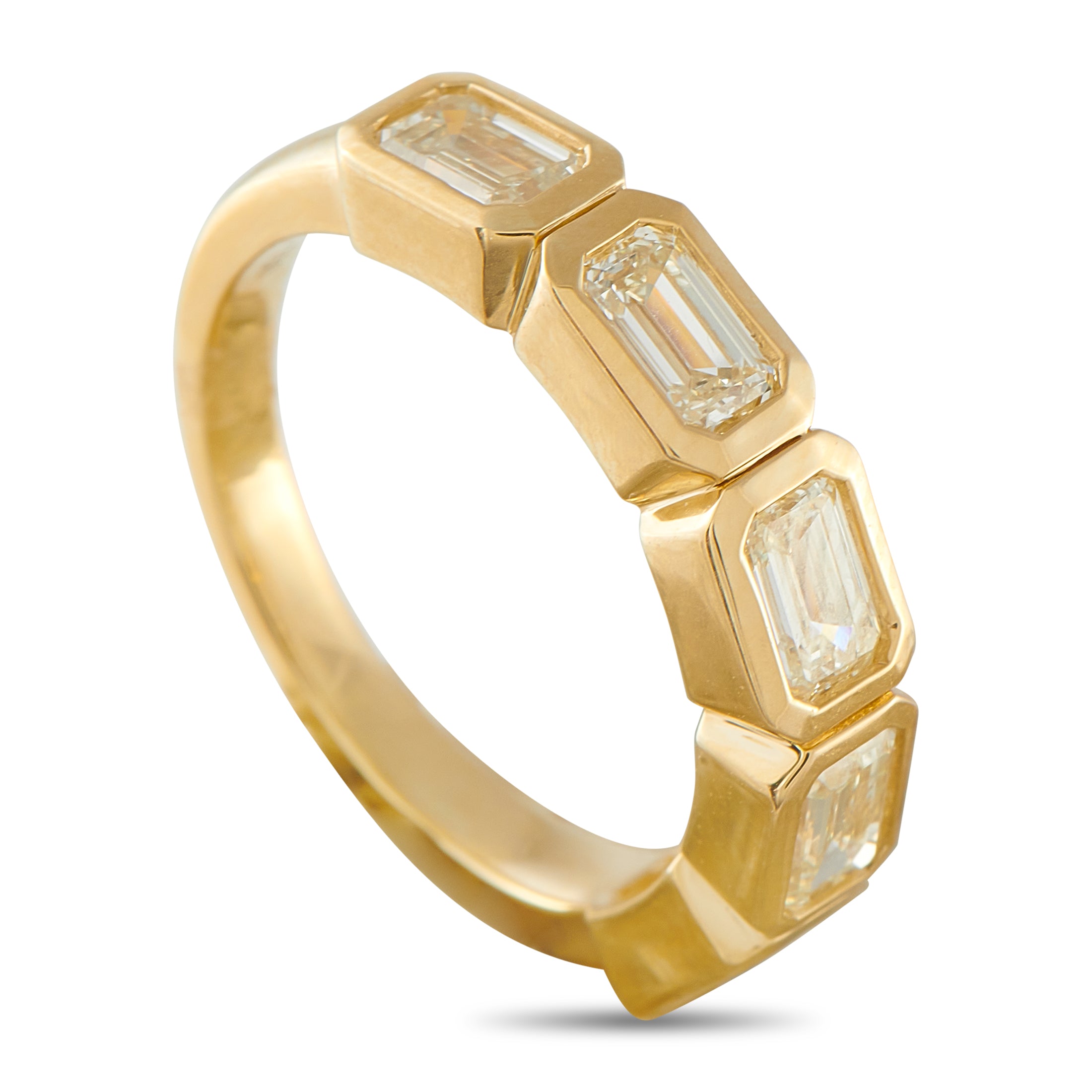 18K Yellow Gold 1.70ct Diamond Ring