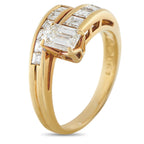 18K Yellow Gold 1.28ct Diamond Ring