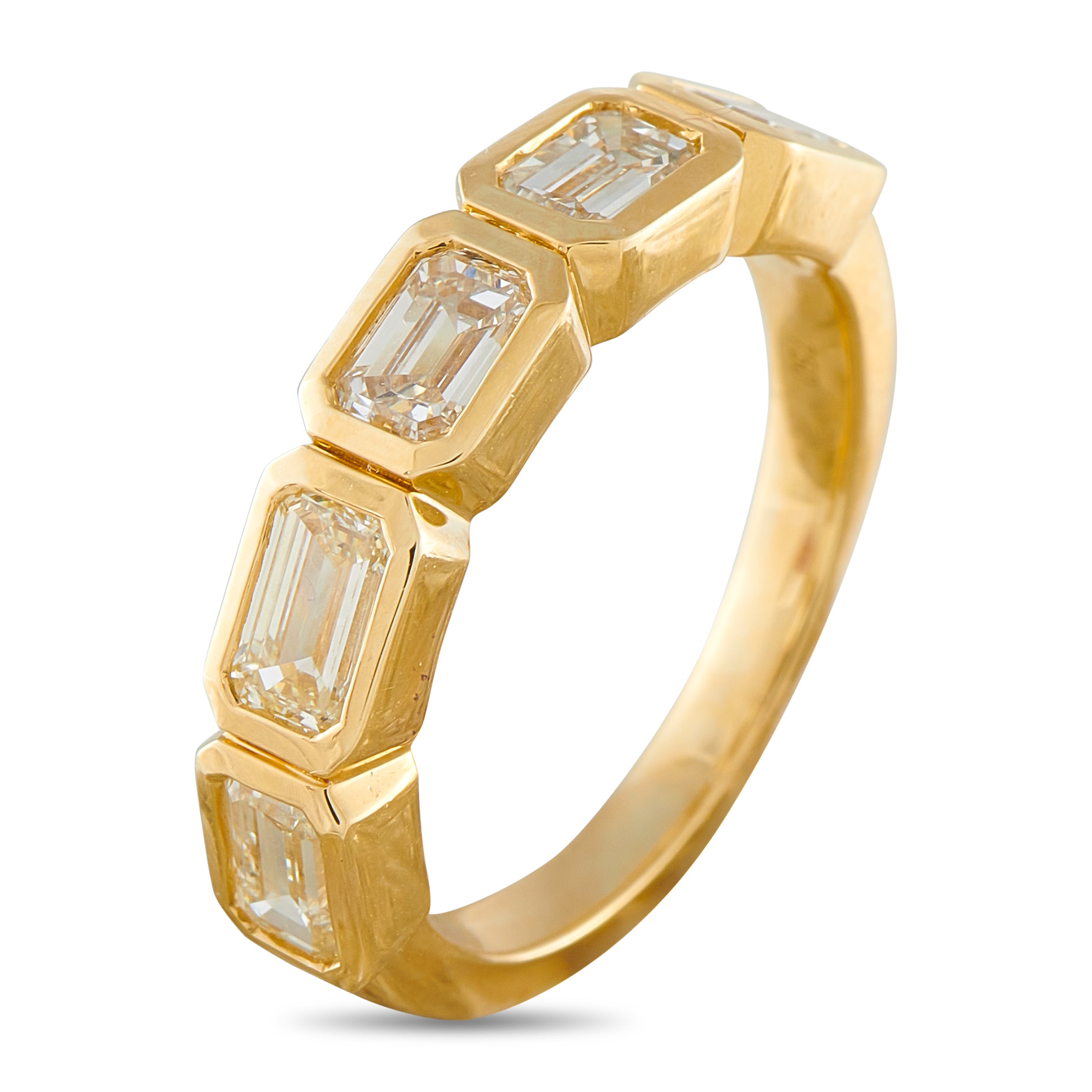 18K Yellow Gold 2.25ct Diamond Ring