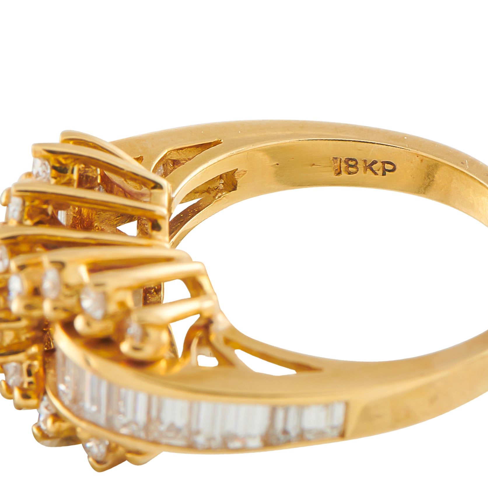 18K Yellow Gold 1.40ct Diamond Ring