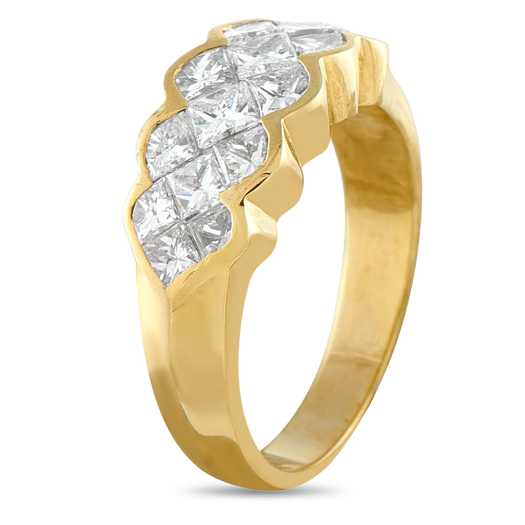 18K Yellow Gold 2.25ct Diamond Ring