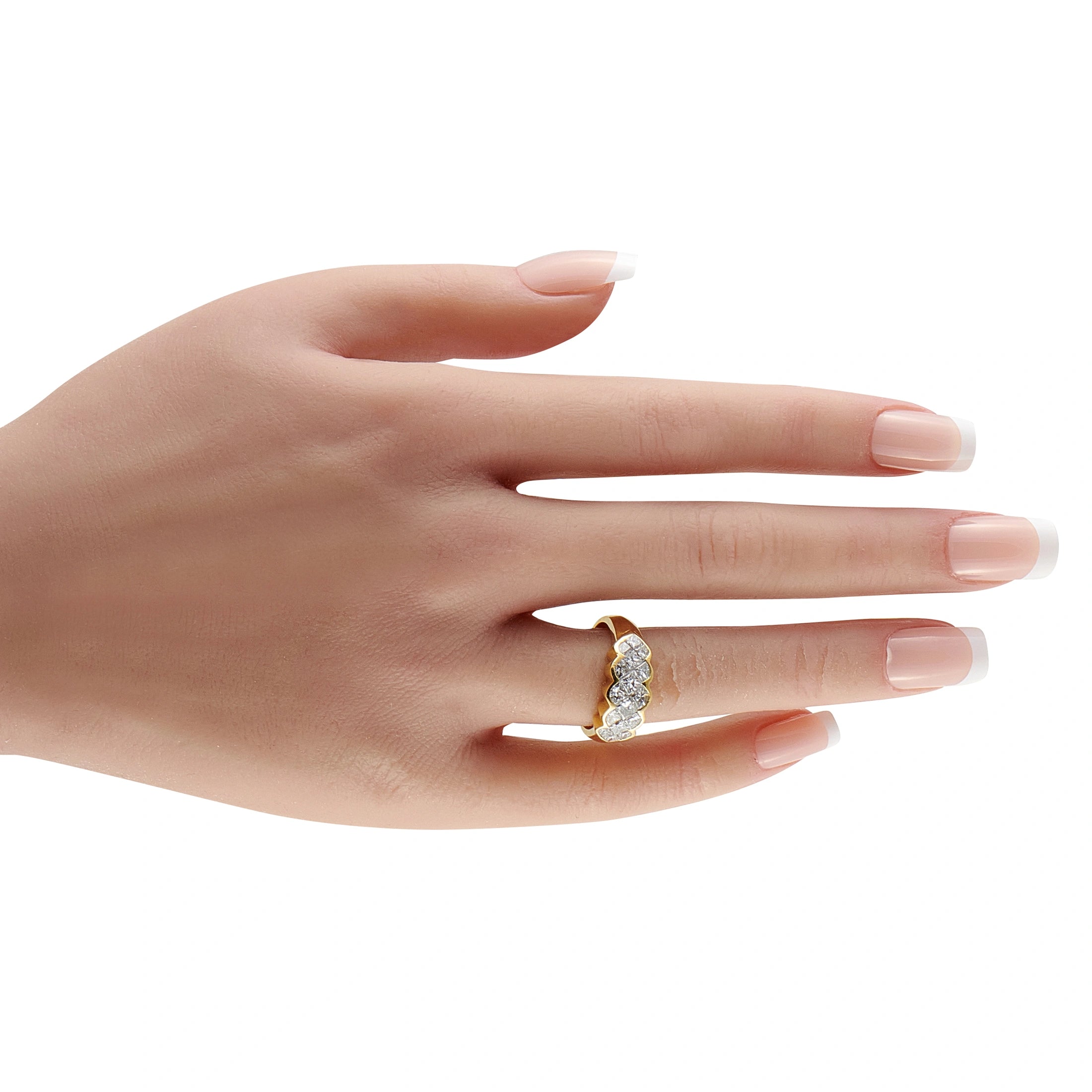 18K Yellow Gold 2.25ct Diamond Ring