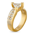 18K Yellow Gold 1.40ct Diamond Ring