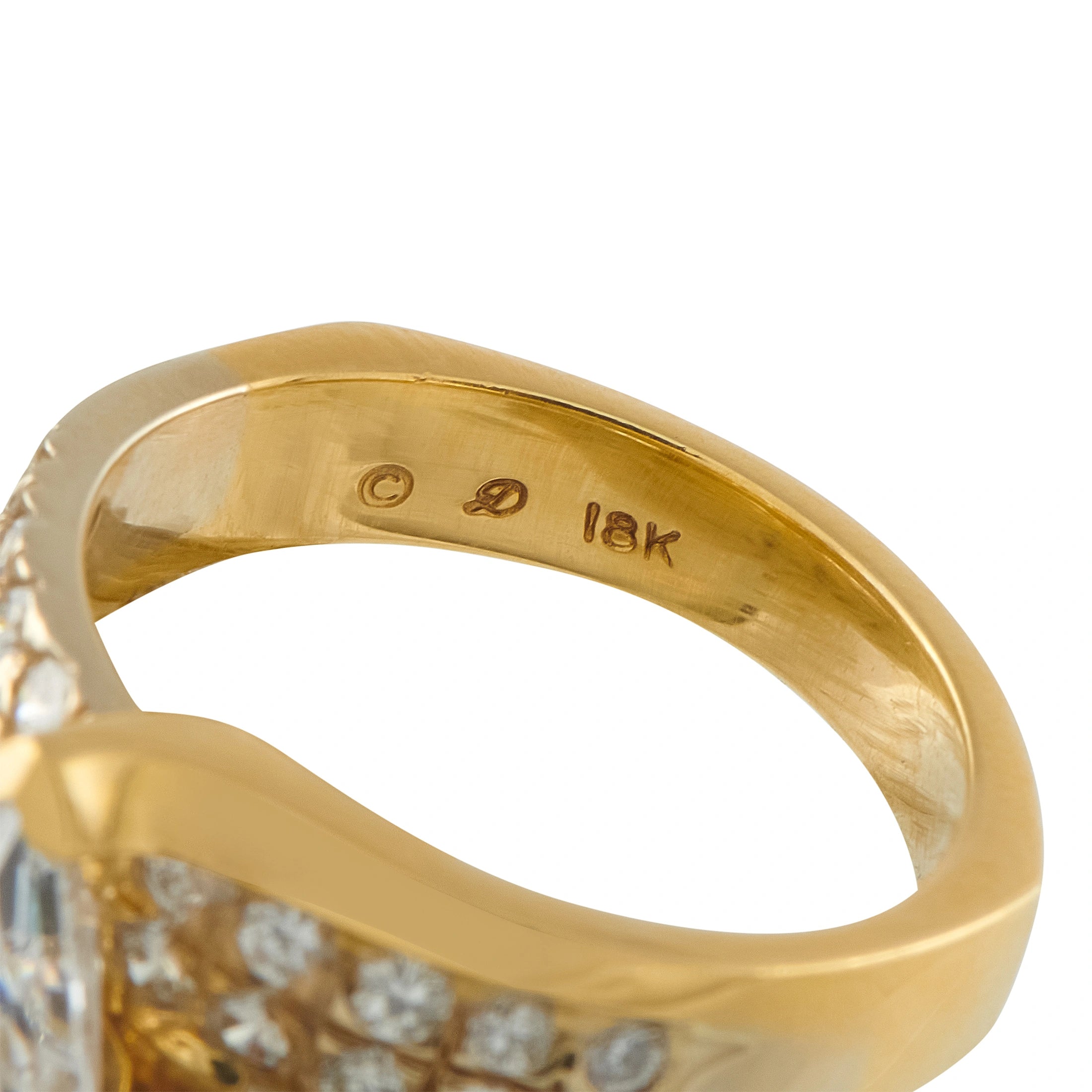 18K Yellow Gold 1.40ct Diamond Ring