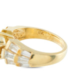 18K Yellow Gold 3.16ct Diamond Ring