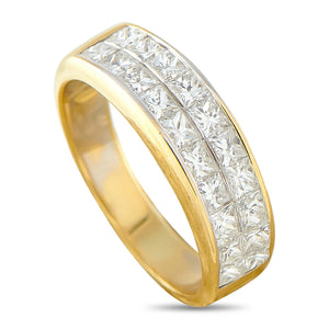 18K Yellow Gold 1.60ct Diamond Ring