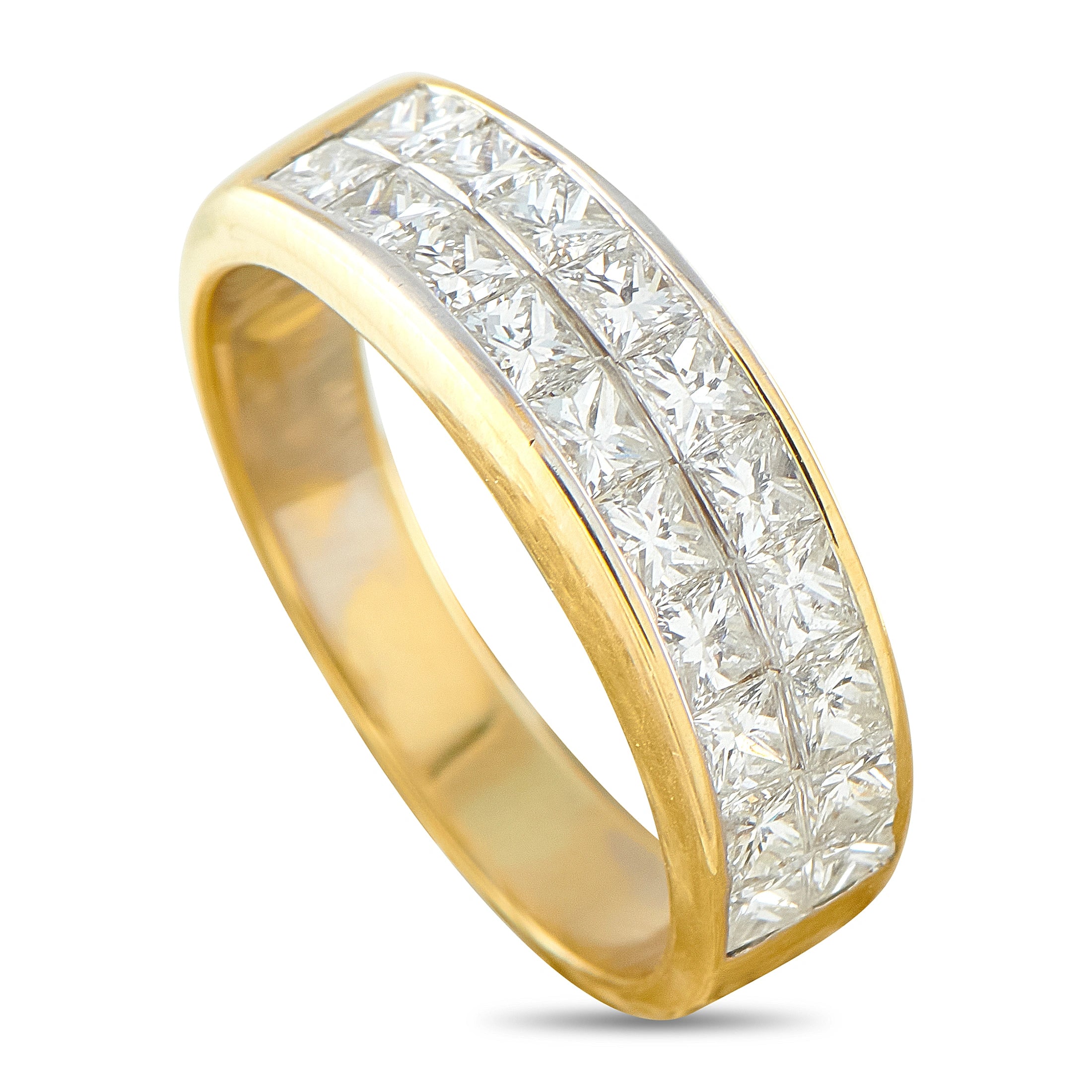 18K Yellow Gold 1.60ct Diamond Ring