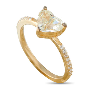 18K Yellow Gold 1.47ct Diamond Ring