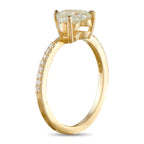 18K Yellow Gold 1.47ct Diamond Ring