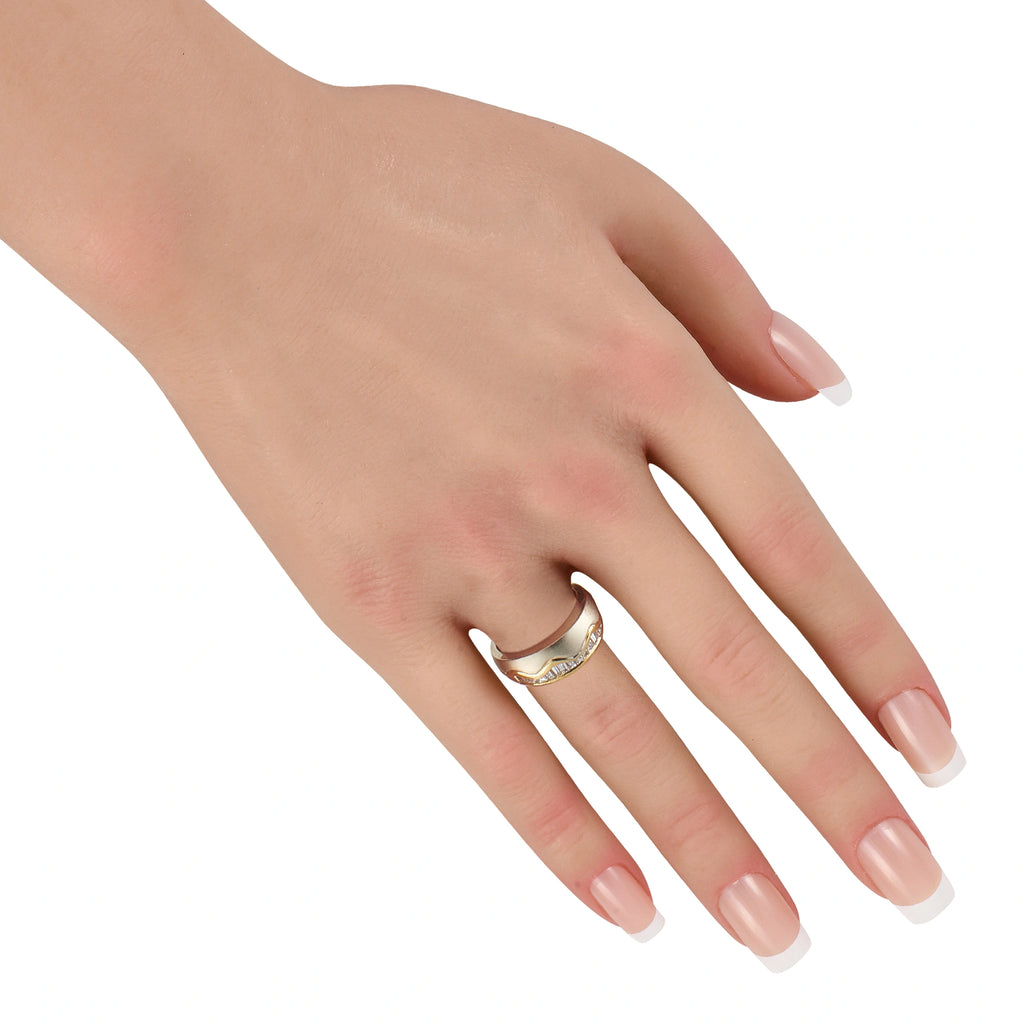 18K Yellow Gold 1.0ct Diamond Ring