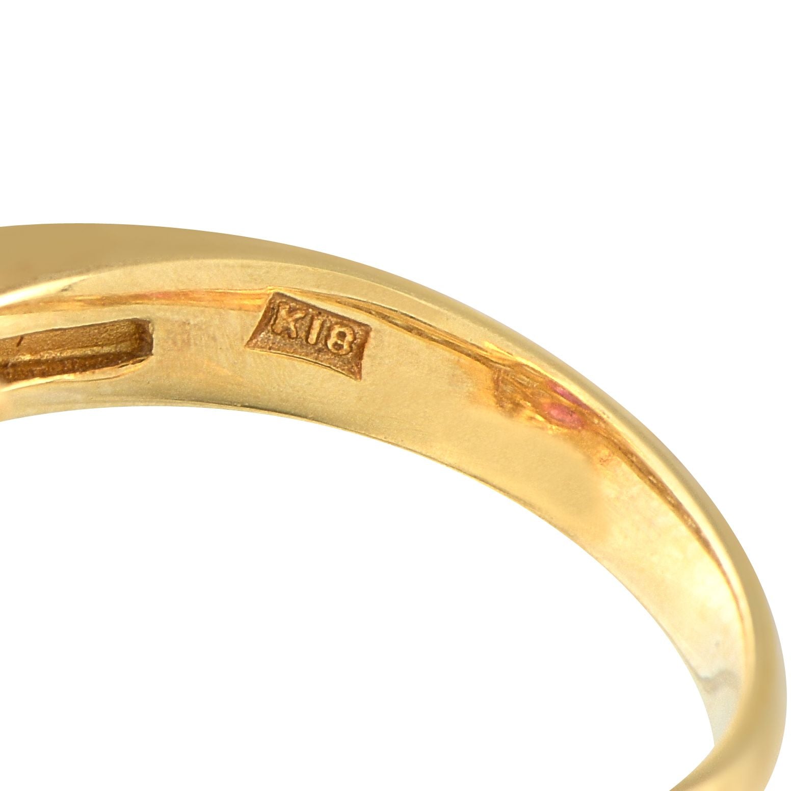 Exclusive 18K Yellow Gold 1.50ct Diamond and Ruby Ring