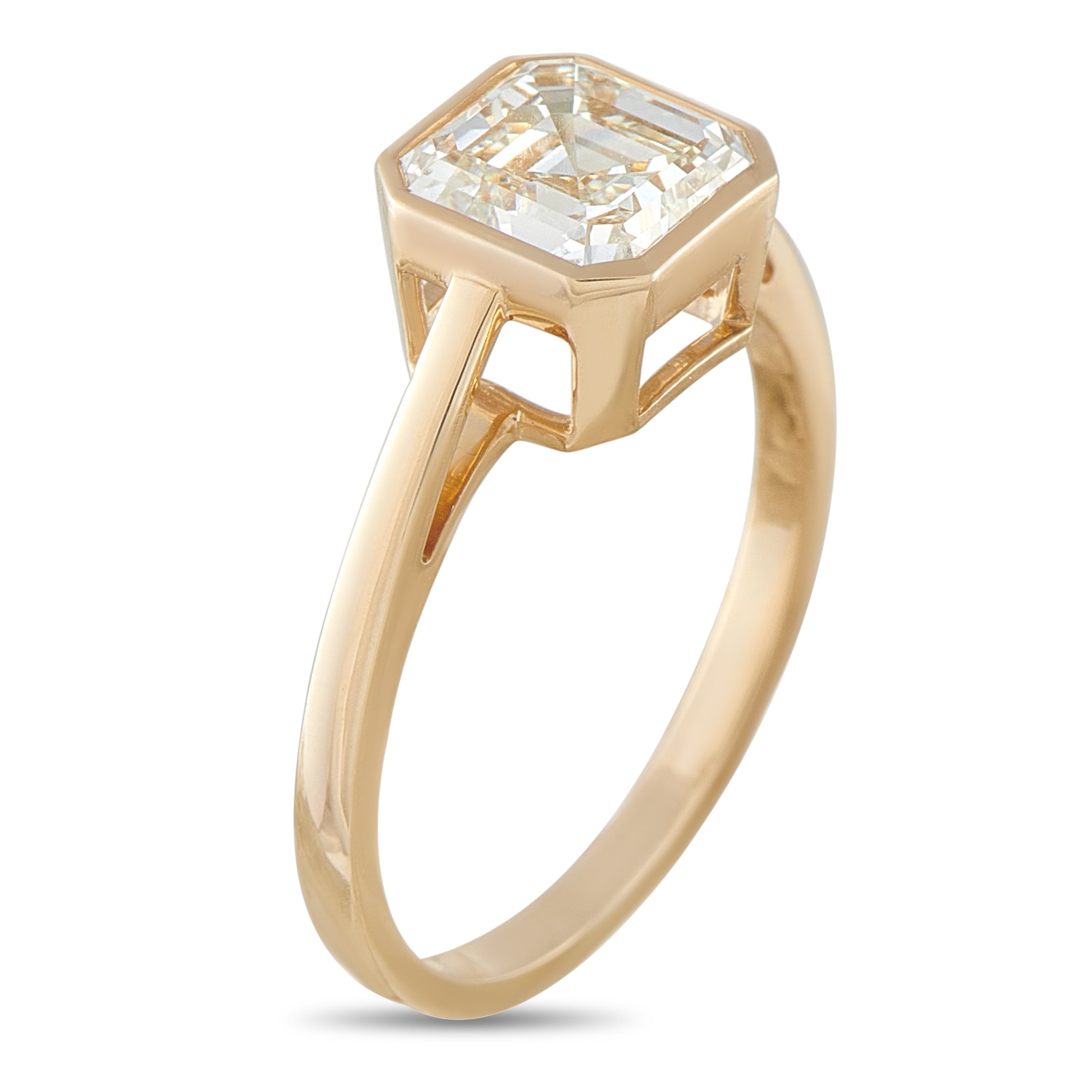 18K Yellow Gold 2.0ct Diamond Ring