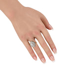 Exclusive Platinum and 18K Yellow Gold 1.95ct Diamond Ring