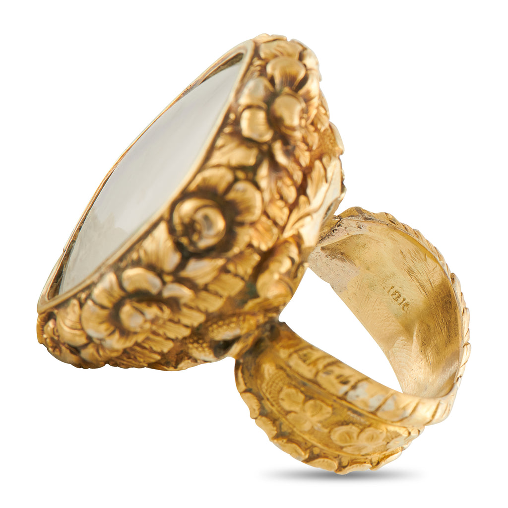 Antique 18K Yellow Gold Ring