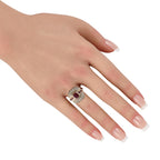 18K Yellow Gold 1.50ct Ruby Art Deco Ring