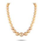 Golden Pearl Necklace