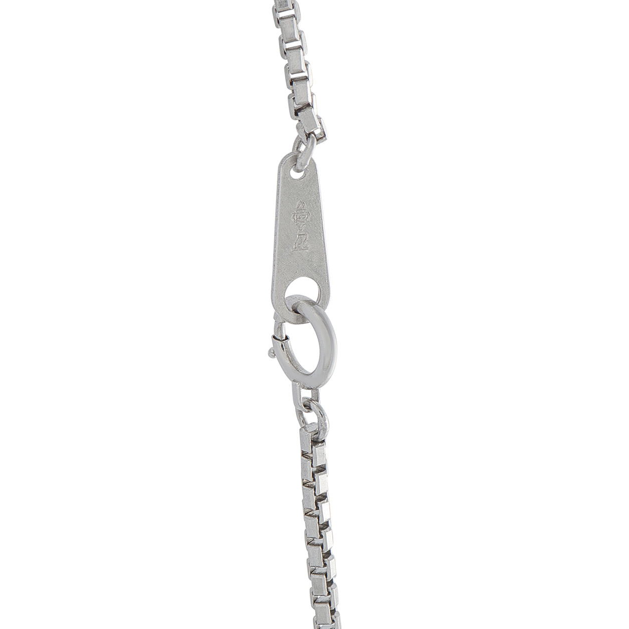 Platinum and 18K White Gold 1.20ct Emerald and Topaz Necklace