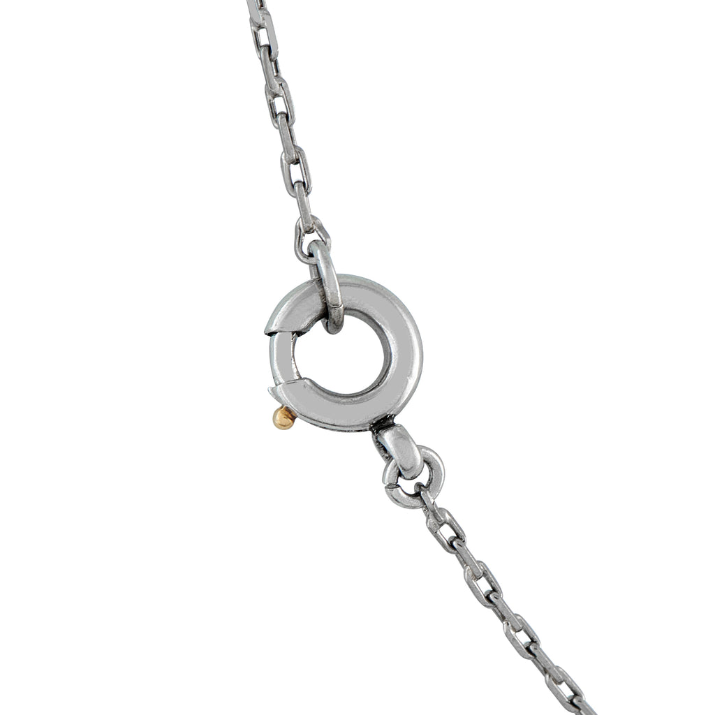 Platinum and 18K Yellow Gold 1.95ct Diamond and Ruby Pendant