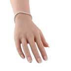 Platinum 13.34ct Diamond Tennis Bracelet