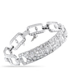 Antique Platinum 3.75ct Diamond Bracelet