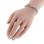 Antique Platinum 3.75ct Diamond Bracelet