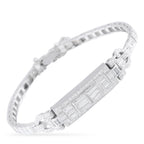 Platinum 2.40ct Diamond Bracelet