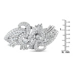 Platinum 14.0ct Diamond Brooch