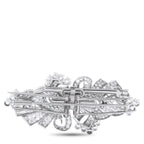 Platinum 8.25ct Diamond Brooch