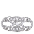 Platinum 9.0ct Diamond Art Deco Brooch