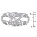 Platinum 9.0ct Diamond Art Deco Brooch