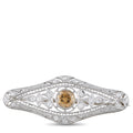 Platinum 1.35ct Diamond Edwardian Brooch