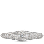 Antique Platinum 2.0ct Diamond Brooch