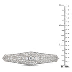 Antique Platinum 2.0ct Diamond Brooch