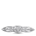 Platinum 0.70ct Diamond Brooch