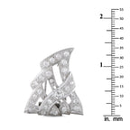 Platinum 1.30ct Diamond Brooch