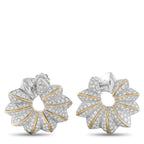 Platinum 4.50ct Diamond Earrings