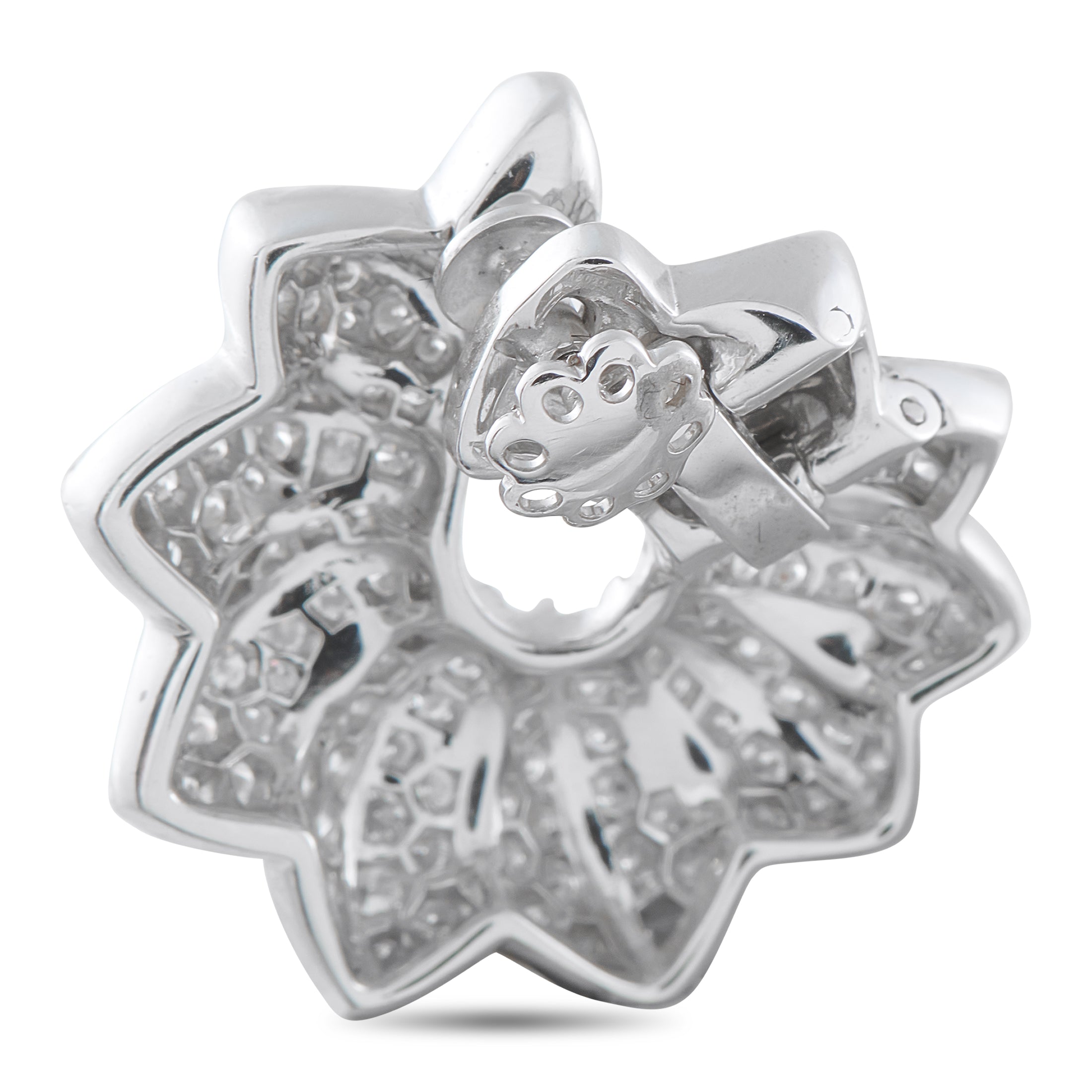 Exclusive Platinum 4.50ct Diamond Earrings