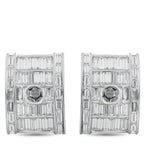 Platinum 8.45ct Diamond Clip