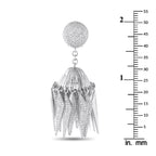 Neil Lane Platinum 5.42ct Diamond Earrings
