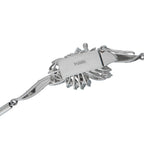 Exclusive Platinum 3.18ct Diamond and Emerald Necklace