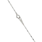 Platinum 0.16ct Diamond and Emerald Pendant