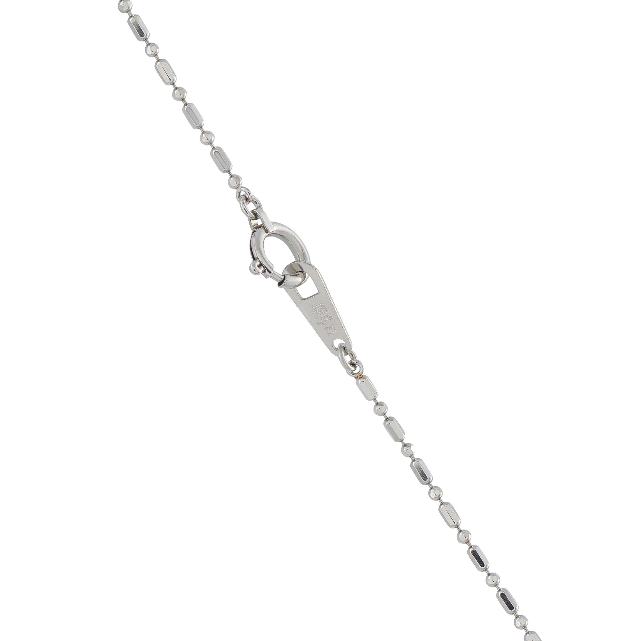 Platinum 0.16ct Diamond and Emerald Pendant