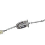 Platinum 10.47 ct Diamond, 10.22 ct Emerald, 15.13 ct Sapphire and 13.11 ct Spinel Long Necklace