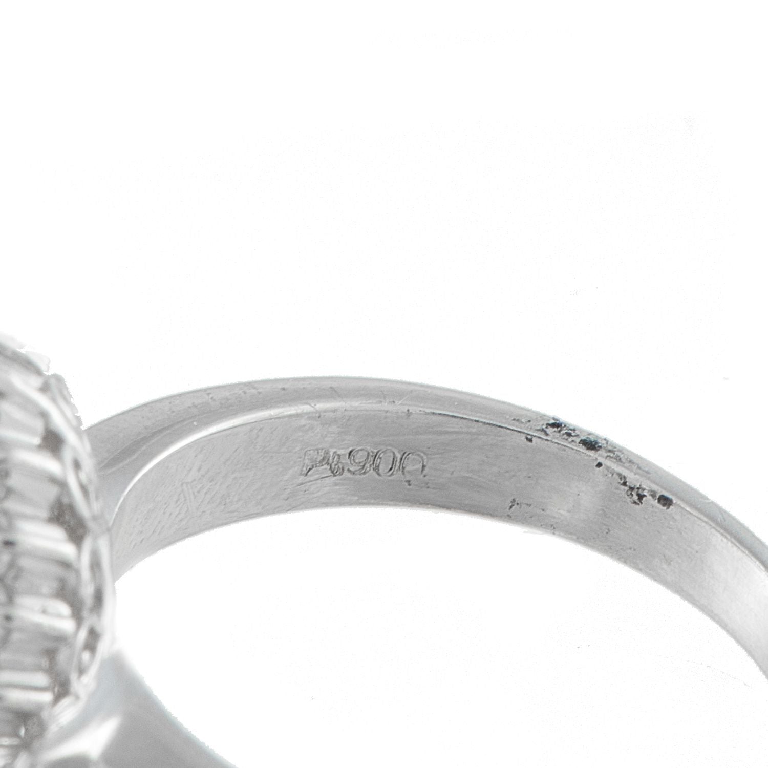 Exclusive Platinum 0.50ct Diamond and Imperial Topaz Ring